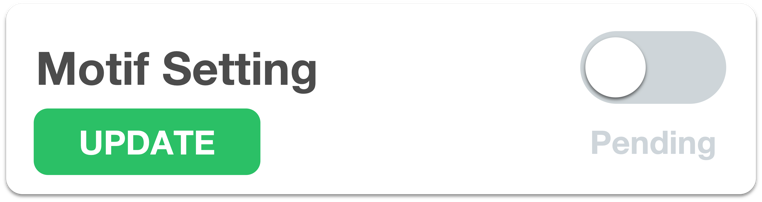 Motif Settings